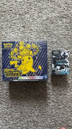 Sealed pokemon (surging sparks and black bolt)