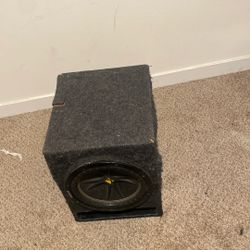 Kicker 10inch Subwoofer 