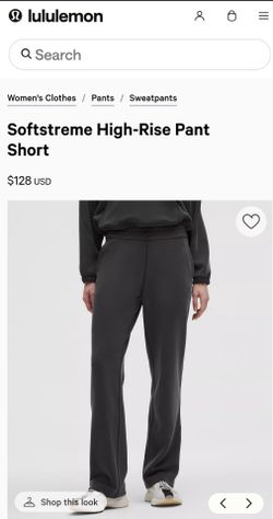 Lululemon High-rise softstreme pants