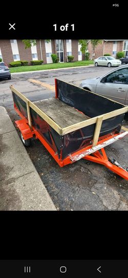 4' x 8' Tilt trailer