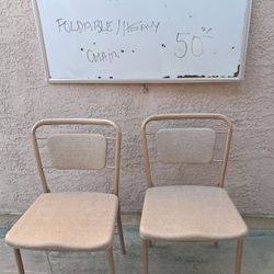 Vintage Foldable  Chairs 