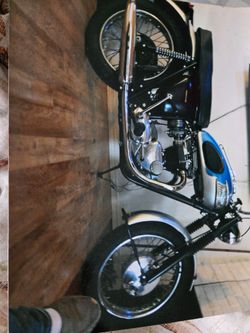 Vintage motorcycle