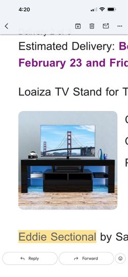 Loaiza TV Stand up to 55” for Sale
