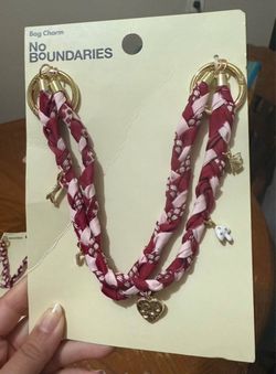 No Boundaries Braided Bag Charm