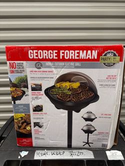 George Foreman Indoor Outdoor Electric Grill