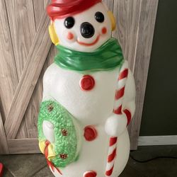 Christmas Vintage Snowman 