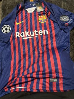 Authentic Messi barcelona Jersey XXL