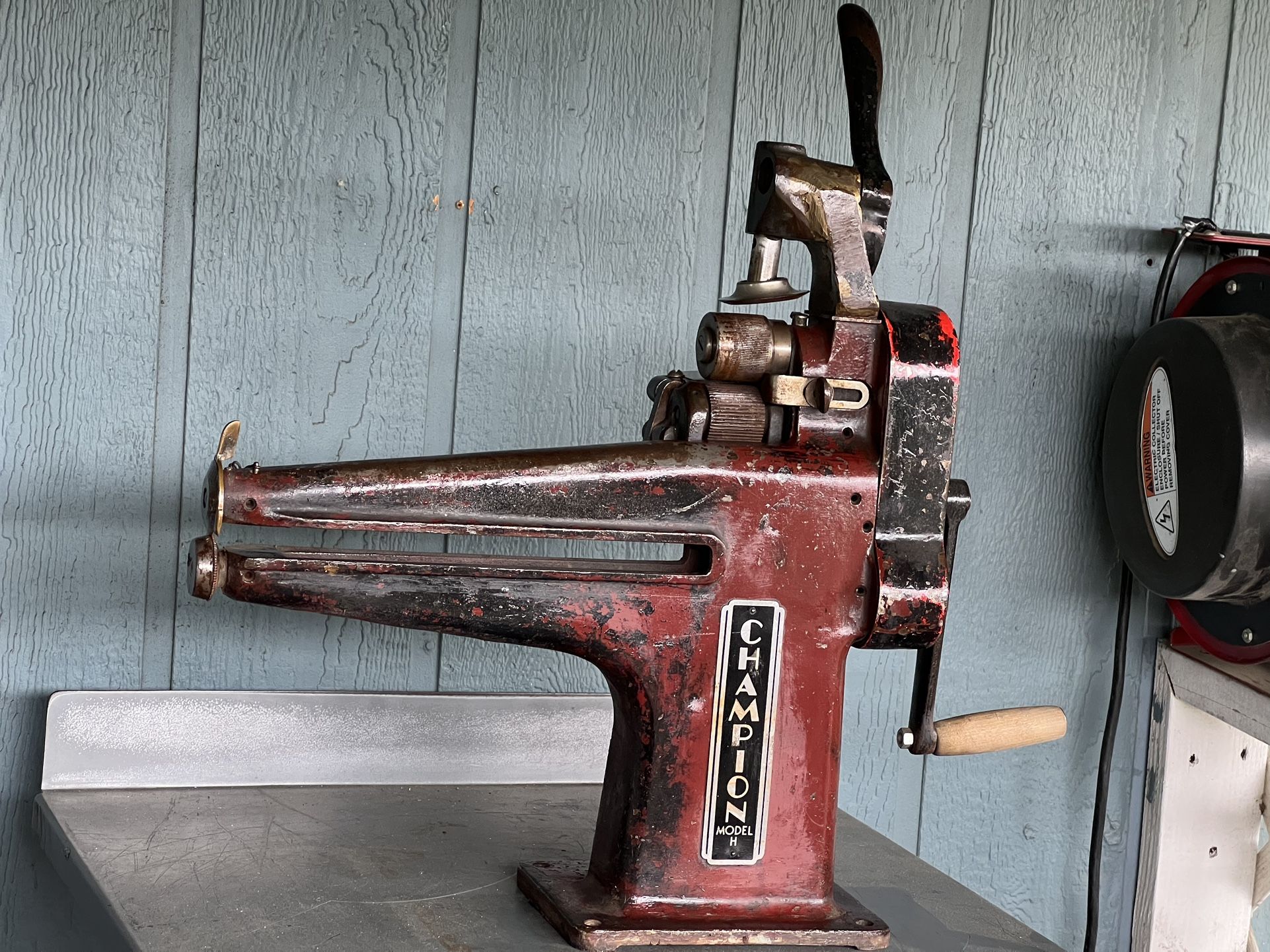CHAMPION Leather Trimmer Shoe Repair Machine ~