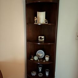 Vintage Corner Book Shelf