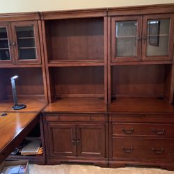 Aspen International Chateau De Vin Hutch Desk & Small Cabinet    Modular