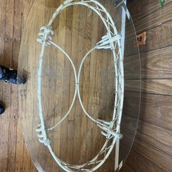 Indoor/out Door Glass Coffee And End Tables