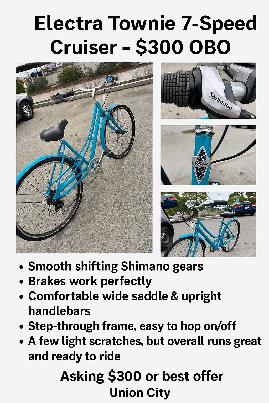 Electra Townie Cruiser Bike