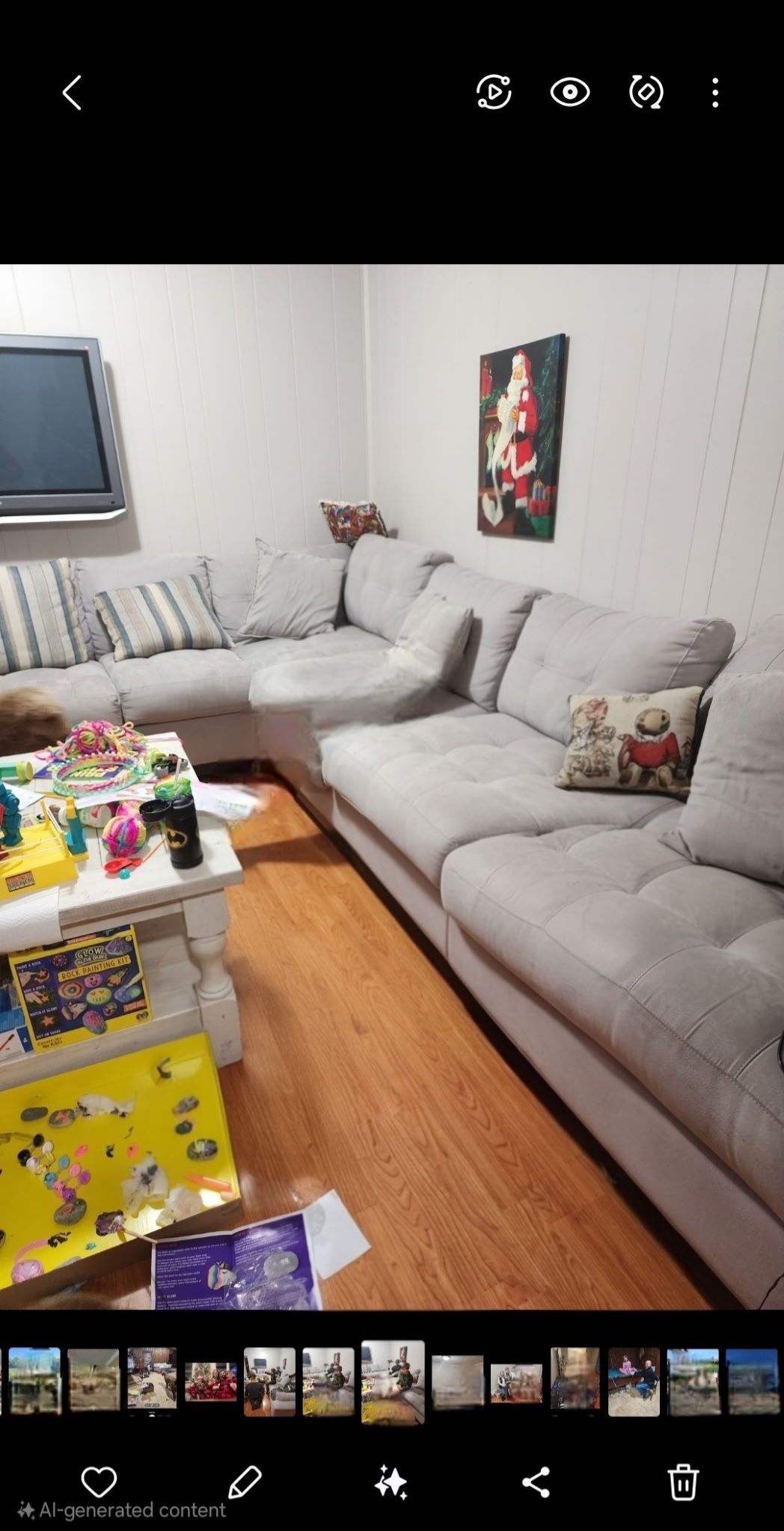 Sectional Microfiber Couch