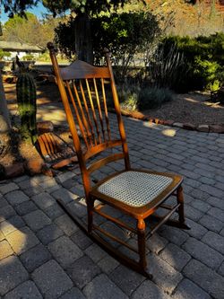 Sweet Antique Wooden Rocking Chair