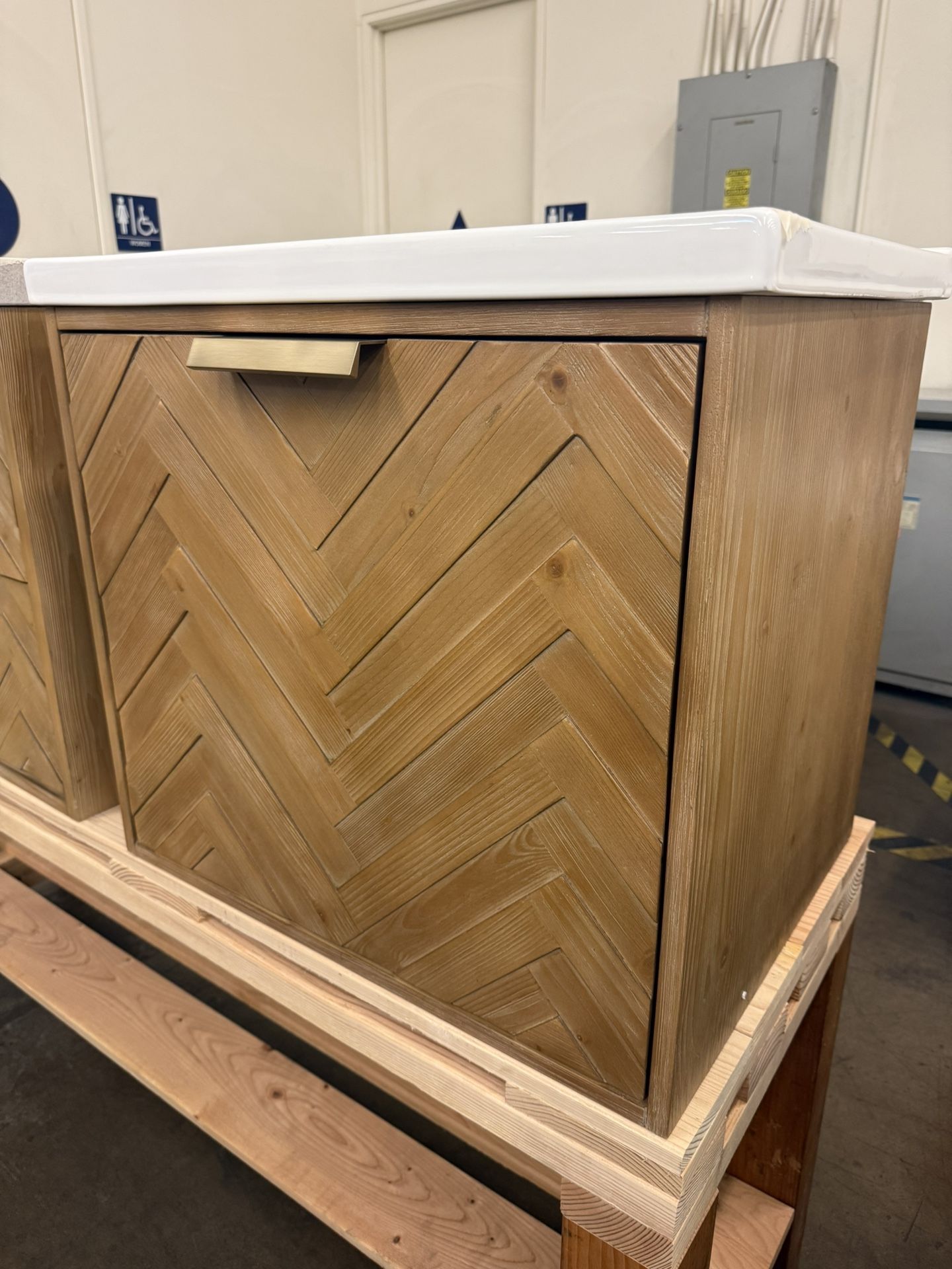 24” Bathroom Floating Vanity - Open Box!