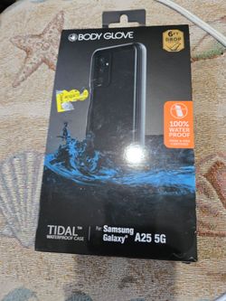 Body Glove Tidal 100% Waterproof Phone Case for Samsung Galaxy A25 5G, Black NEW