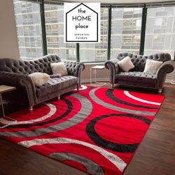 🚨 Package Deal!!!🚨Big Discounts!!!🔥 Come Get Your Brand New Sofa And Love Seat With FREE CARPET AND 3pcs OF END TABLES Ready For Delivery TODAY!! 