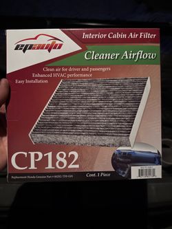New Cabin air filter CP182