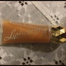 NEW BATH & BODY WORKS LIPLICIOUS GINGER GLITZ GOLD LIP GLOSS
