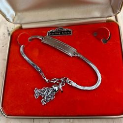 Vintage Sterling Silver Bracelet 