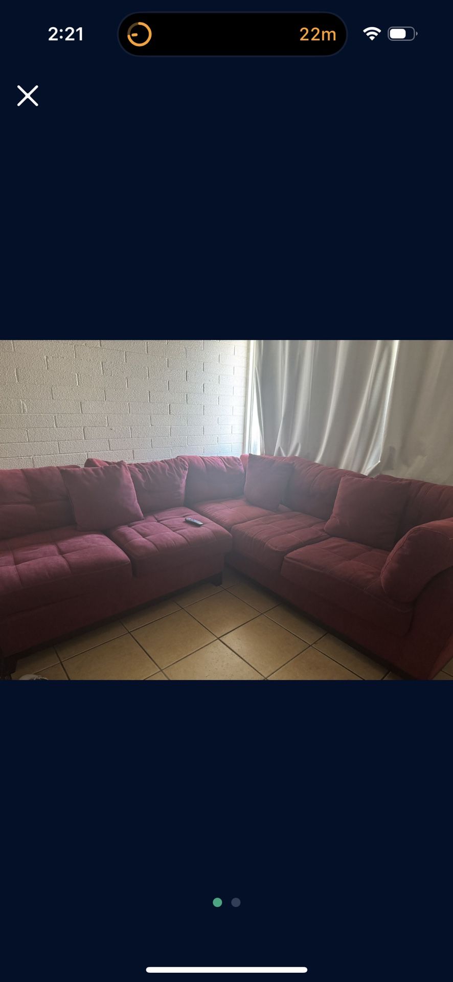Red Couches 