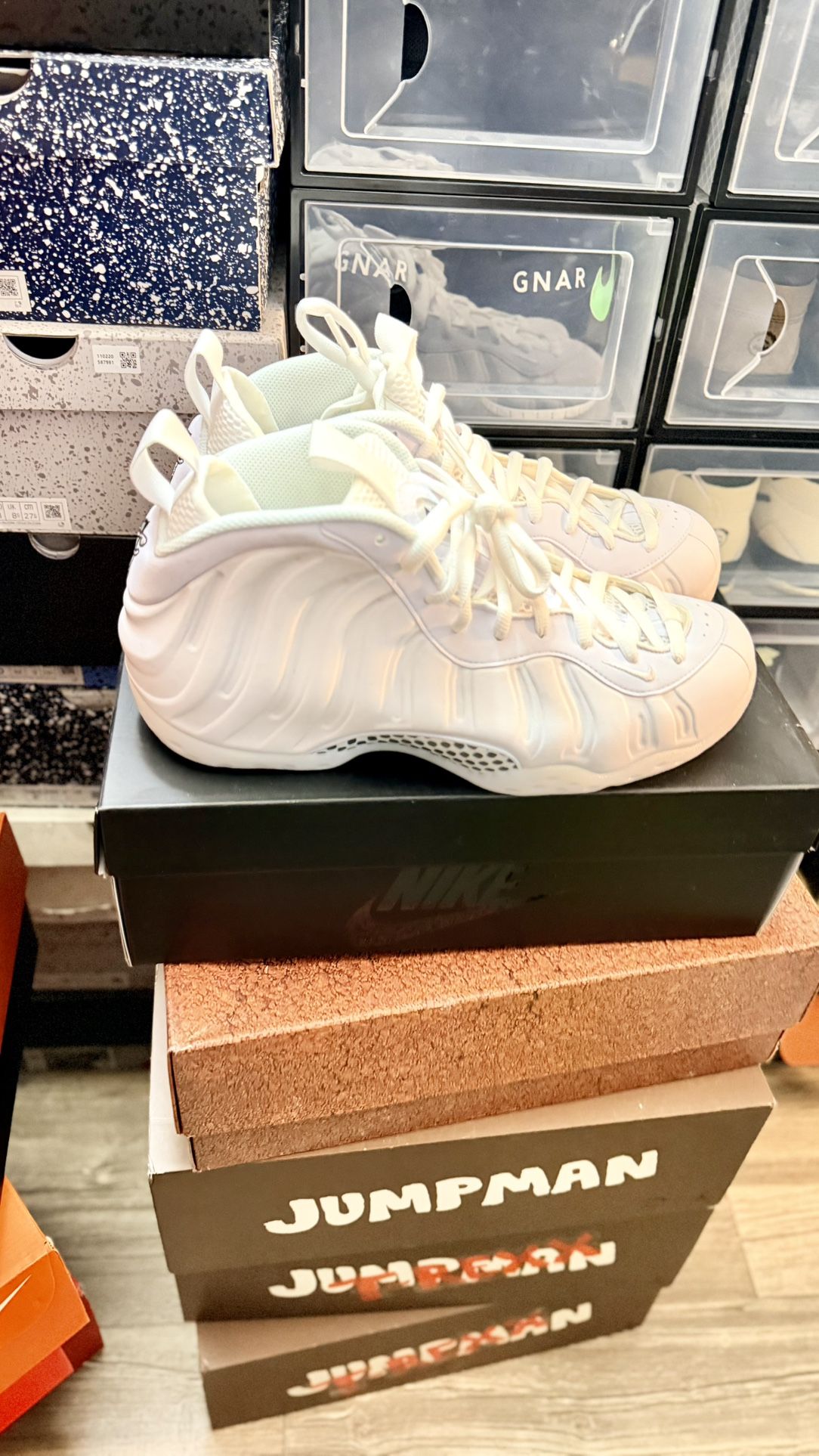 All White  Foamposits