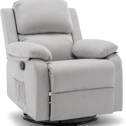 Recliner Chair, 360 Swivel Rocker Chair
