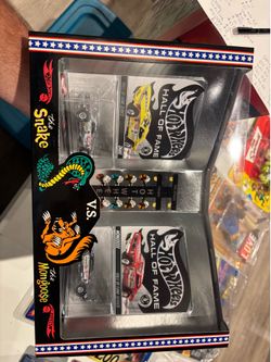 Hot Wheels RLC HOF Snake and Mongoose Don Prudhomme & Tom McEwen New in Package 9293 of 10,000