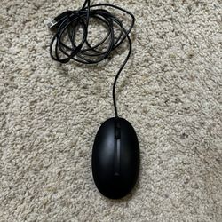 HP Wired Desktop 320M Mouse USB 2-Button w/Scroll Wheel HSA-C001M L96910-001 Tested 