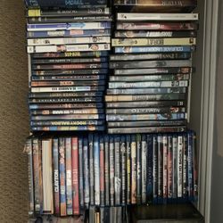 DVDs and Blue Ray discs for sale