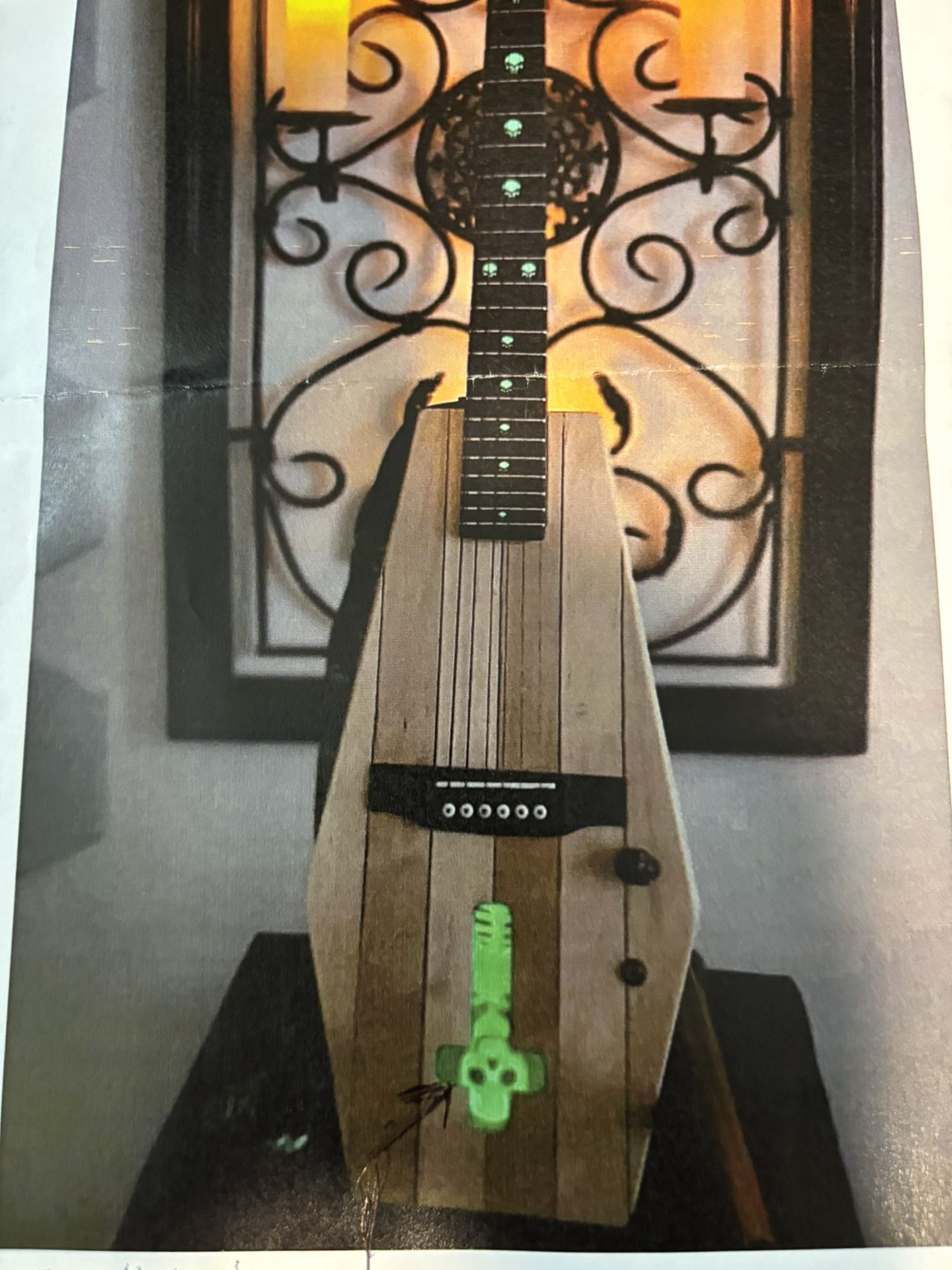 Custom Coffin Guitar
