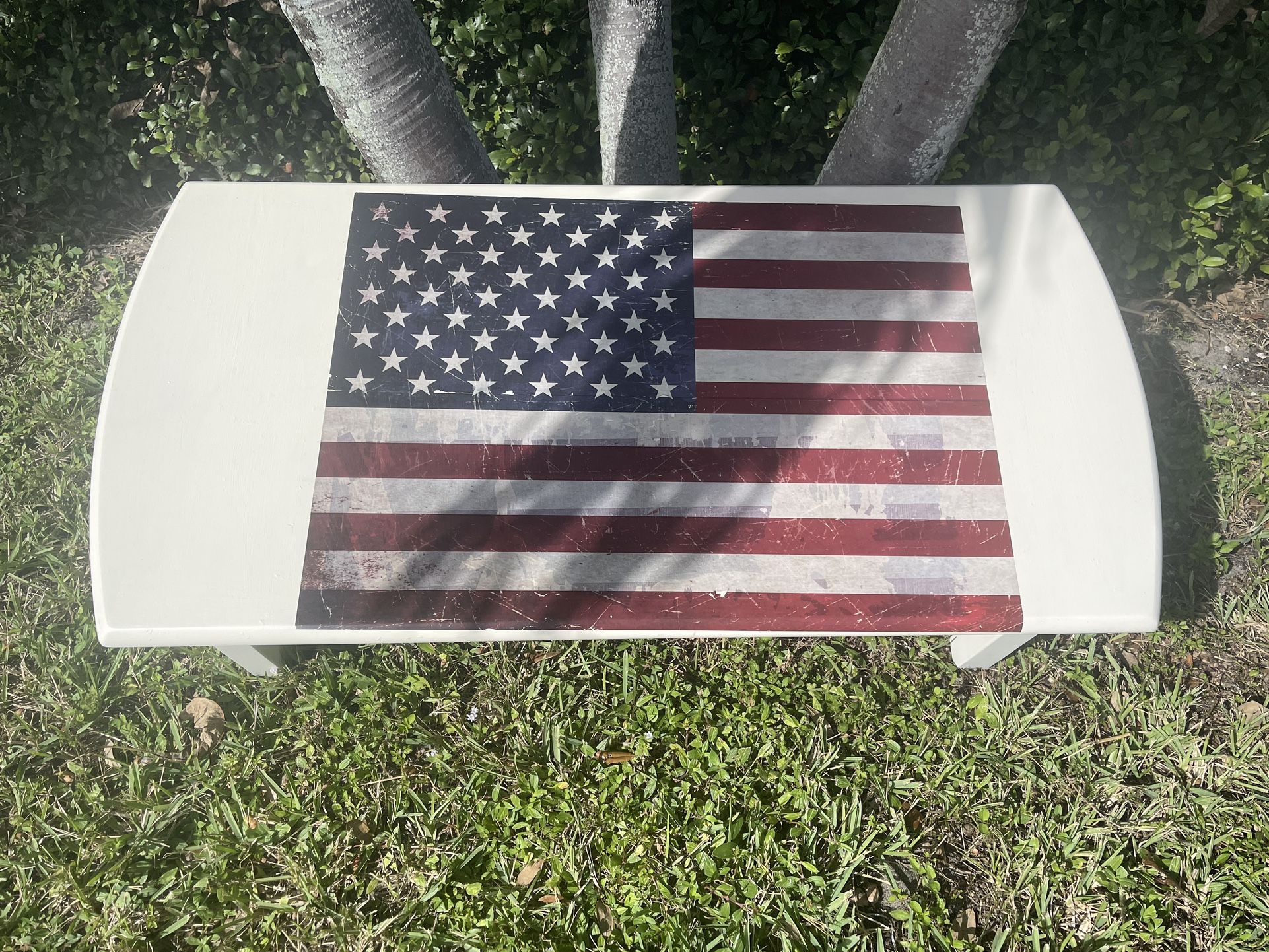 American Flag Coffee Table