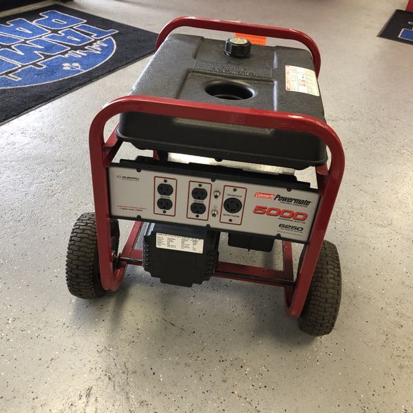 Coleman PM0435000 Powermate 5,000 Watt Running Watts (6,250 Max Watts