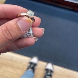 14k YG Engagement Ring 