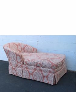 French Long Large Fainting Couch Chaise Lounge