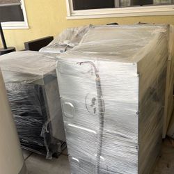 Washer And Dryer Non-Stackable Maytag Brand Dishwasher Kitchenaid Brand Panasonic Microwave, Countertop Stove, And Two Ones 