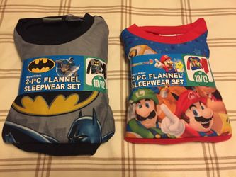 Boys Fleece Pajama Sets $10 for both