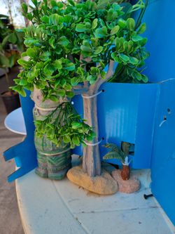 Tiki Totum And Tree For Sm Animal Habitat