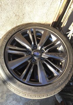 2016 used Subaru wrx rims wheels