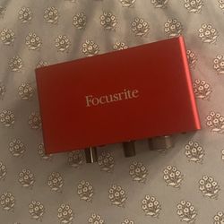 Focusrite Scarlet solo third GEN