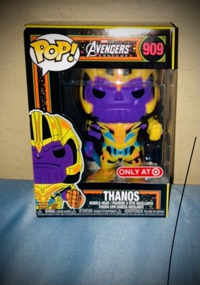 Funko Pop Blacklight Thanos Target Exclusive NWT/NEW