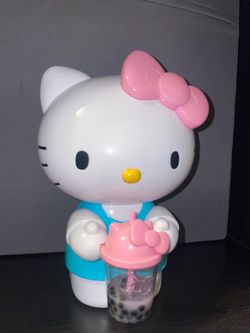 Hello Kitty Boba Tea Figure