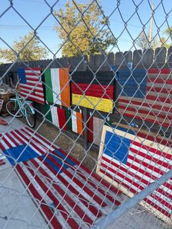 🇩🇪 GERMAN 🇮🇹 ITALIAN & 🇮🇪 IRISH FIRE HOSE FLAGS — HANDMADE