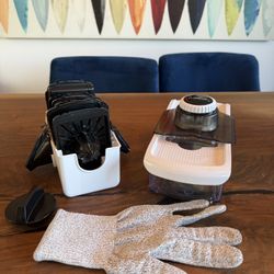 Fullstar 11-in-1 Mandoline Slicer — Versatile Kitchen Slicer + Attachments