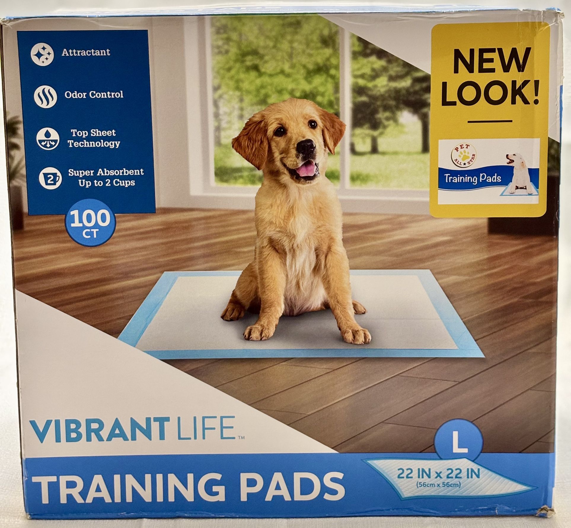 Training pads For Dogs L 22in X 22in 100ct