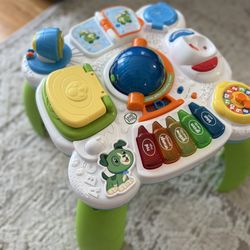 LeapFrong Little Office Table Learner Baby Toddler Green