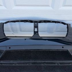BLACK BMW X3 X4 G01 2022 2023 2024 FRONT BUMPER