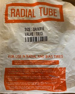 Brand New 16” Inter Tube