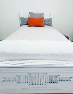 Twin Bed Solid Wood Hand Crafted.  Quality!!!
