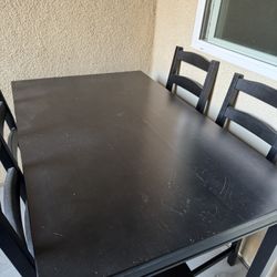Dinning Table - 4 chairs Set